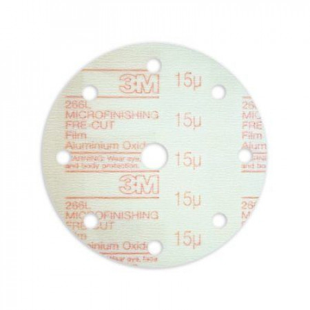 00131 Шліфувальні диски 3M™ Hookit™ серії 266L, діам. 150 мм, 6 отв., 15 mic