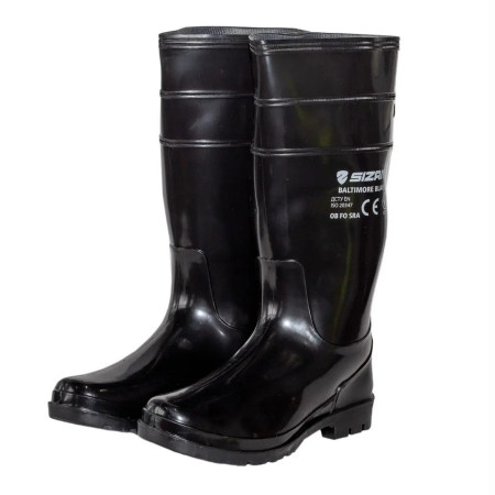 Чоботи PVC, SZ BALTIMORE LIGHT Black, клас OB FO