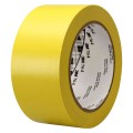Стрічка клейка одностороння вінілова, 764I 3M, розміточна, жовта, 0,125мм х 50мм х 33м