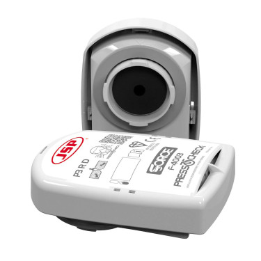 Фільтр протипиловий JSP Press to Check P3 в корпусі для захисту від дрібного пилу, аерозолів і диму (2 шт. в комплекті)