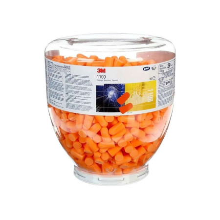 Беруши одноразовые в колбе 3M 1100Е (в колбе 500 пар)