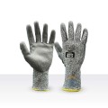 Перчатки с ПУ покрытием 1/2, 5 уровень защиты от порезов Shield