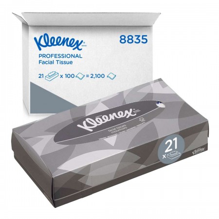 Серветки для обличчя в коробках, Kleenex, 8835