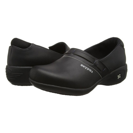 Туфлі жіночі антиковзкі Oxypas LUCIA чорні SRC з анатомічною устілкою, для медицини, клінінгу, сфери обслуговування