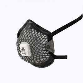 Респиратор MFA S-267V-AC FFP2 с клапаном активированный уголь для покраски и лакировки