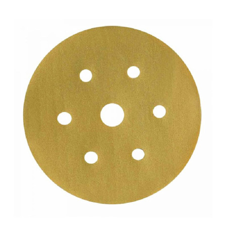 Абразивные диски 3M Hookit 01083 диаметр 150 мм, P80, 7 отверстий, для шлифования краски, шпаклевки, металла и пластика