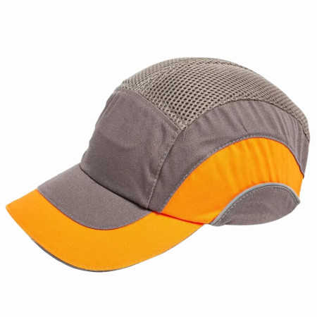 Каскетка защитная серо-оранжевая / В-CAP 35032