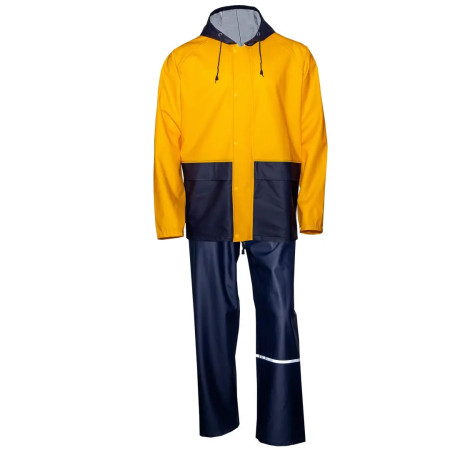 LINCOLN Костюм від дощу (куртка + штани) з PU + PVC покриттям
