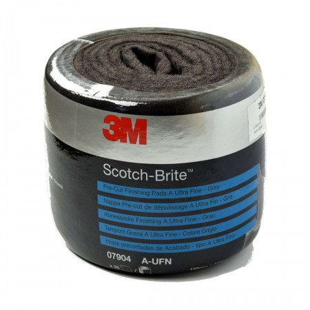 3M 07904 3М Scotch-Brite (Скотч-брайт)Рулони Pre-Cut сірі, 35 листів/рулон