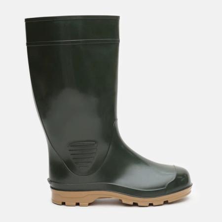 Чоботи чоловічі ПВХ Торнадо СМ-3/2 зелені, вологозахисні, для риболовлі та полювання