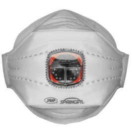 Респиратор JSP SpringFit FFP3 с клапаном для защиты от пыли, аэрозолей, вирусов