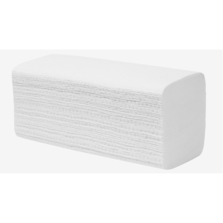 RV023 Рушники листові Papero, білі, 150 арк, 2 шара